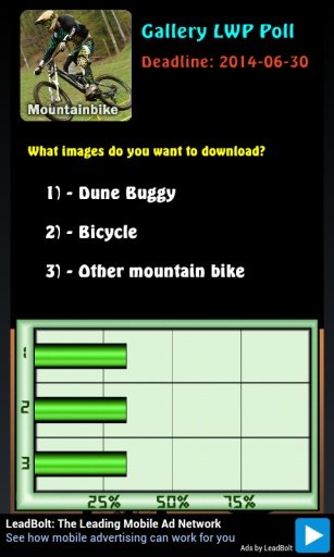 Mountain Bike Game LWP截图9