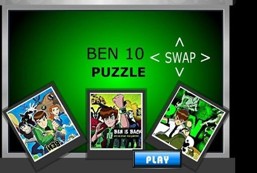 Ben 10 Swap Puzzle Game截图4