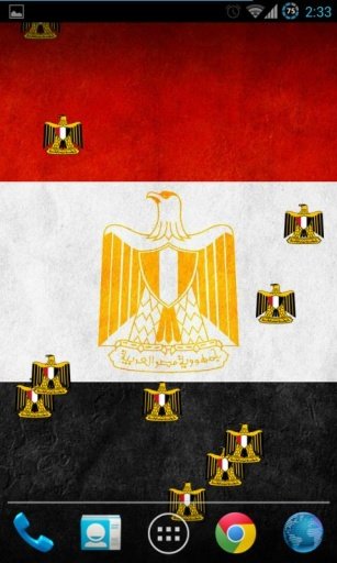 Egypt Flag Live Wallpaper截图2