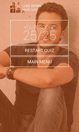 Luke Bryan Music Quiz截图6