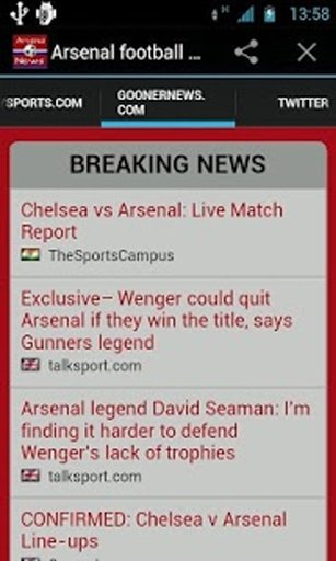 Arsenal football news截图4