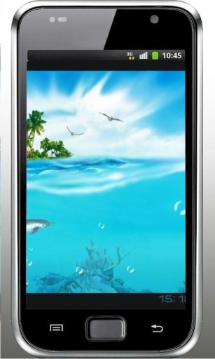 Dolhpin Beach live wallpaper截图2