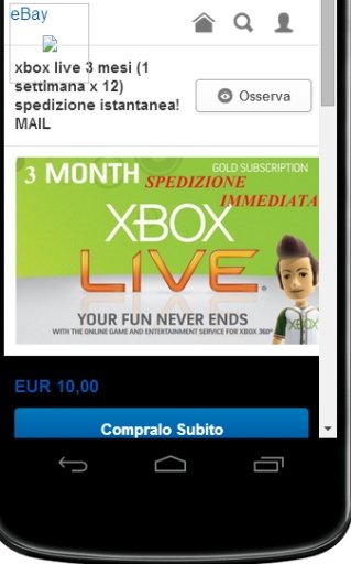 Xbox live 3 month Sconto截图1