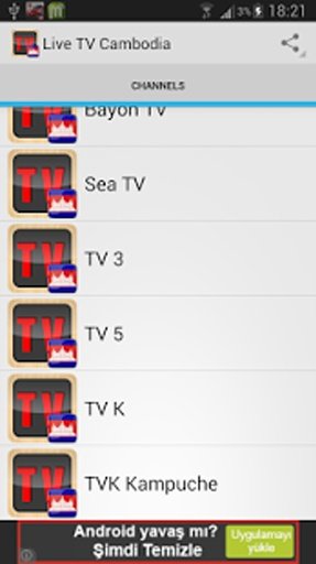 Live TV Cambodia截图3