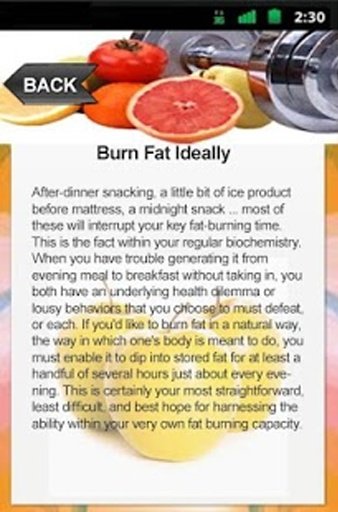 Burn Fat Ideally截图3