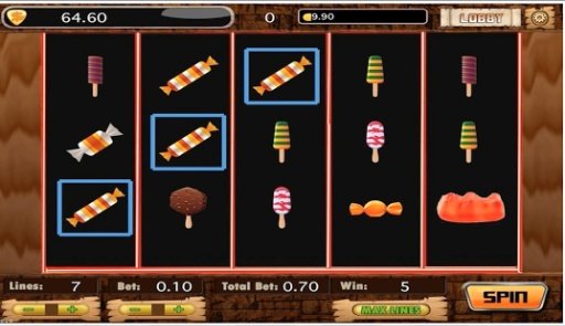 Vegas Sweet Candy Slot Machine截图3