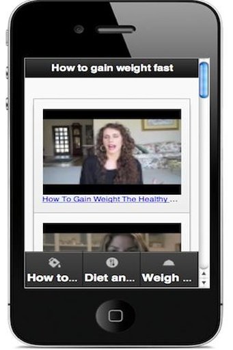 WEIGHT GAIN WITH HEALTHY FOODS截图1