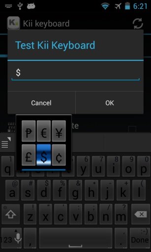 Blue Steel Keyboard Theme Skin截图5