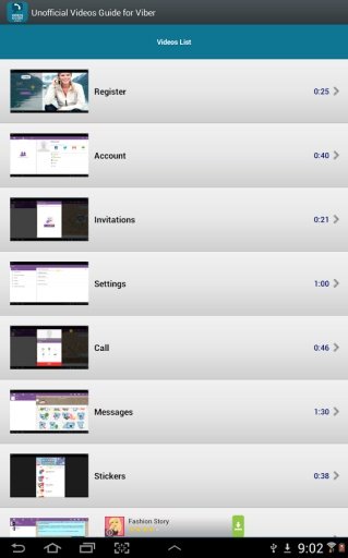 Videos Guide Viber截图5