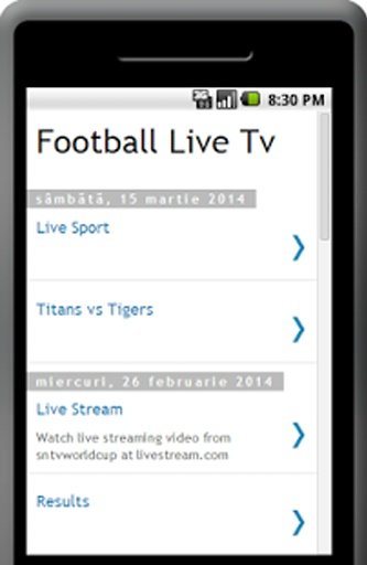 Football Live Tv截图2