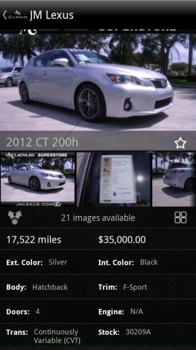 JM Lexus DealerApp截图5