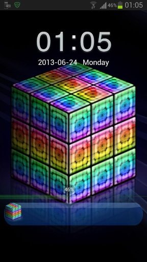 GO Locker Style rainbow cube截图3