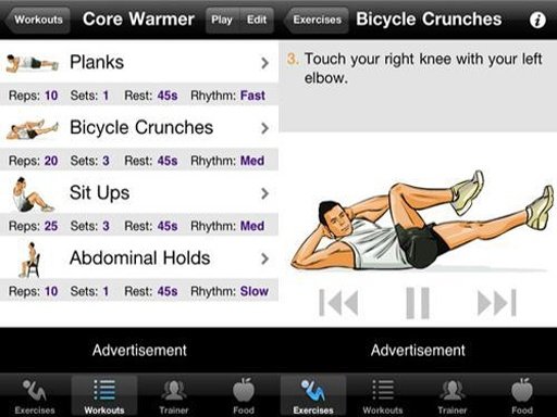 men abs workout截图1