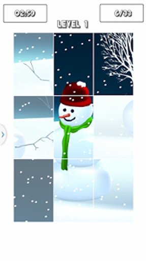 Frozen Snowman Game Puzzle截图6