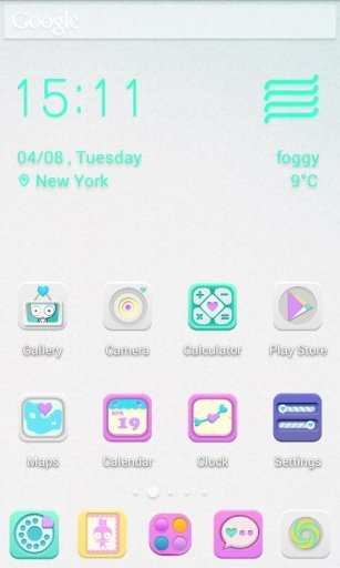 Solo Launcher Childhood Theme截图2