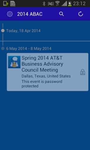 2014 AT&amp;T ABAC Meeting截图1