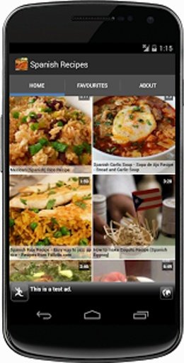 Spanish Recipes截图1