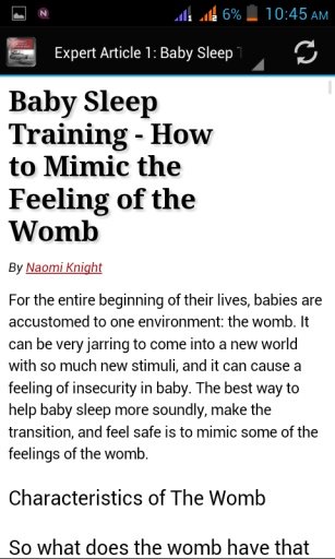 Baby Sleep Training Methods截图1