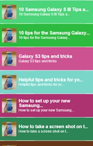 Galaxy S3 Tips截图4