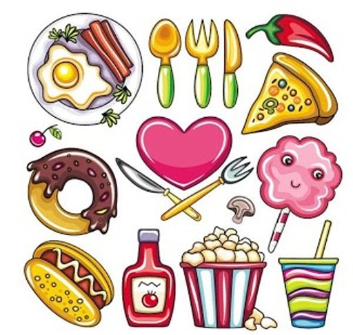 Foody Sticker Camera截图1