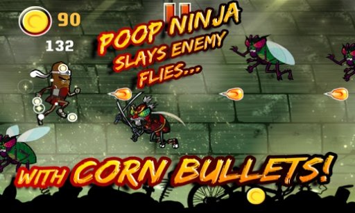 Poop Ninja: Farting Fly Killer截图5