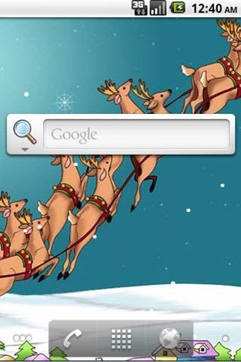 Xmas Live Wallpaper Lite截图1