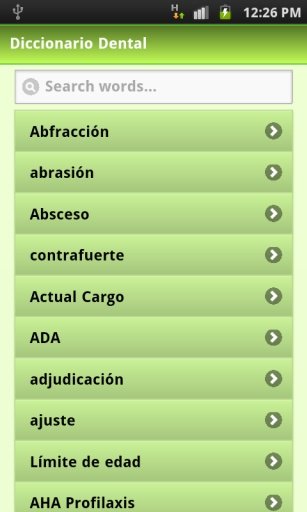 diccionario Dental截图1