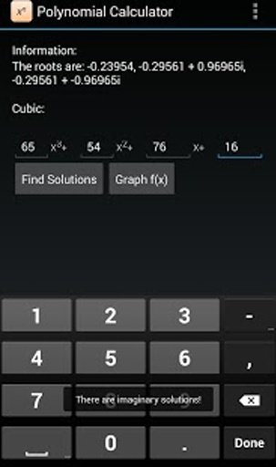 Ultimate Polynomial Calculator截图5