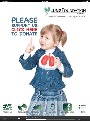 Lung Foundation Australia截图2