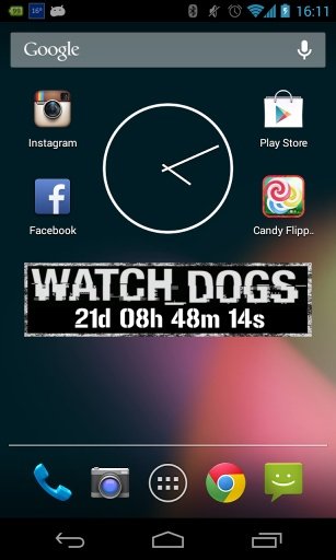 Watch Dogs Countdown &amp; Widget截图2