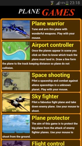 Plane games截图2