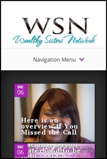 Wealthy Sisters Network | WSN截图1