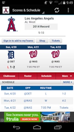 Los Angeles Angels Baseball截图10