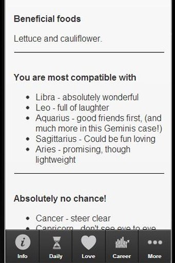 Horoscope Gemini截图2