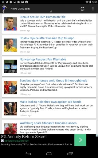 Latest Soccer Scores And News截图1
