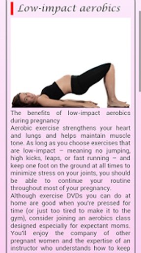 Pregnancy Exercises截图3