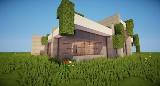 WP MINECRAFT Modern House截图1