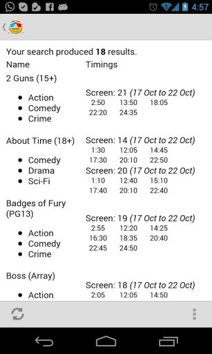 Dubai Movie Timings截图7