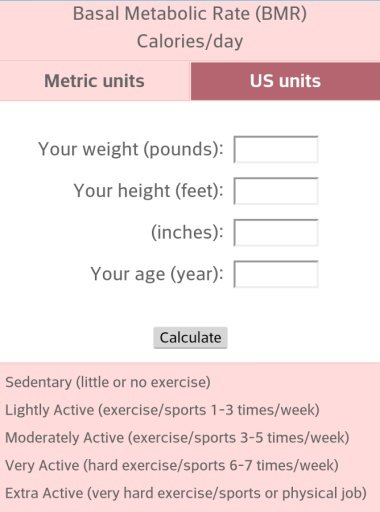 Calorie Counting &amp; Calculator截图9