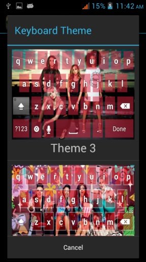 Little Mix Keyboard截图4