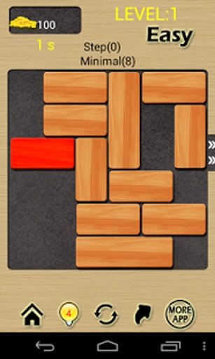 Brick Escape：Classic Unblock截图1