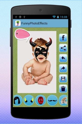 Funny Photo Editor Free截图2