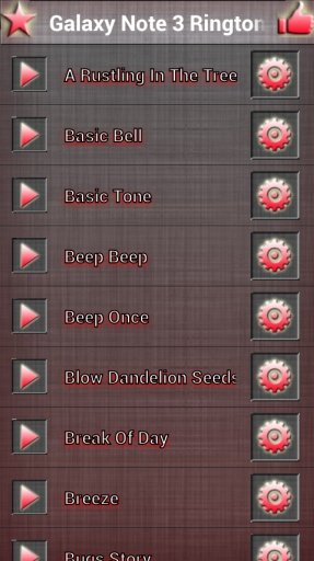 Galaxy Note 3 Ringtone截图7