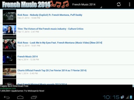 French Music 2014 and Radio截图5