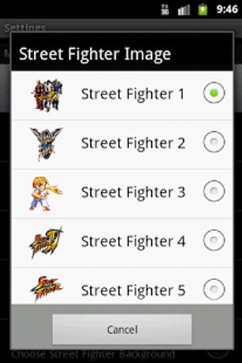 Street Fighter Live Wallpaper截图6