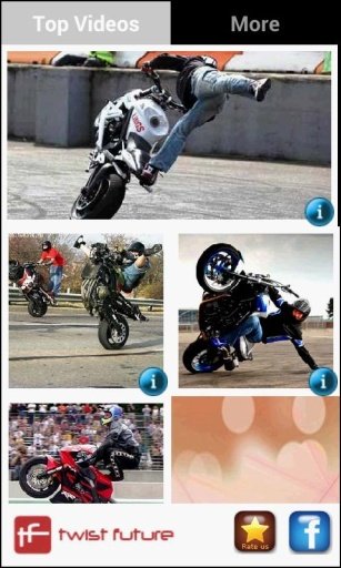 Bike Stunt Videos HD截图1