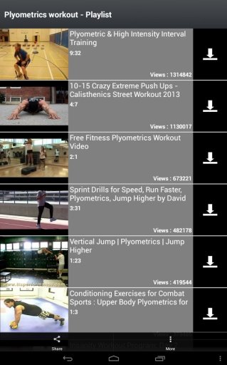 Plyometric fitness workout截图1