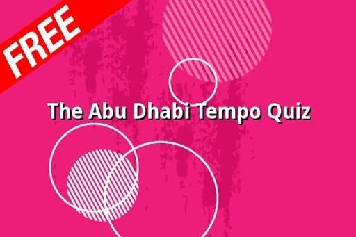 The Abu Dhabi Tempo Quiz截图1
