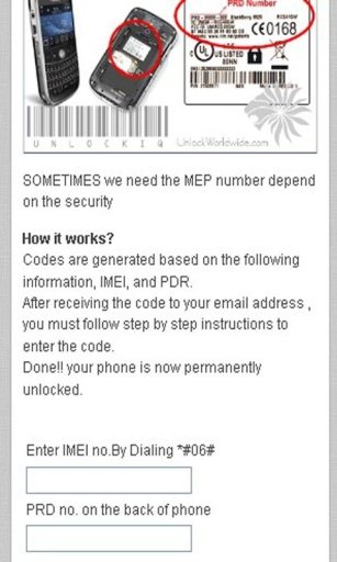 Unlock Phone Blackberry Safely截图3