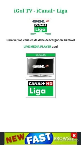 iGOL TV - iCanal+ Liga截图7